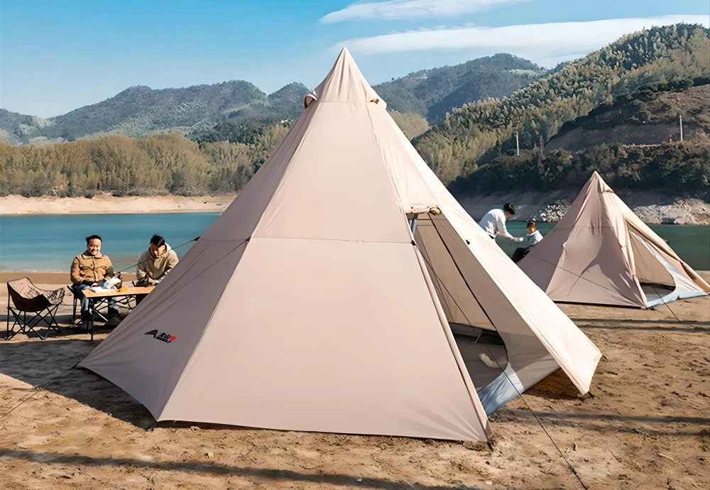 white teepee tent